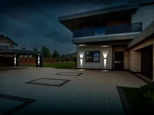 Kinkiet zewnętrzny LED 2x3W 3000K IP54 biały na Arena.pl