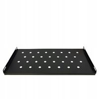 Półka stała RACK 19'' 1U 250mm, Netrack, czarna