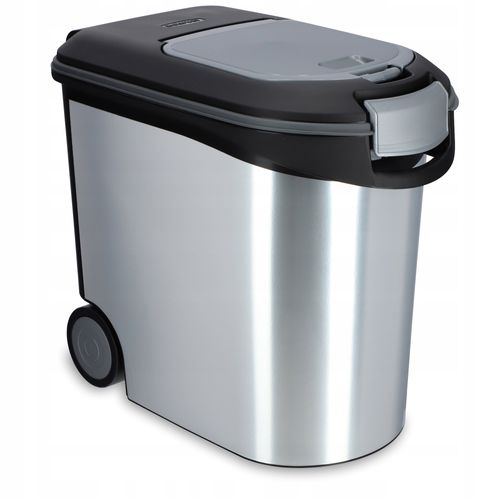 Curver Pojemnik Na Karmę Dla Zwierząt 12kg Srebrny na Arena.pl