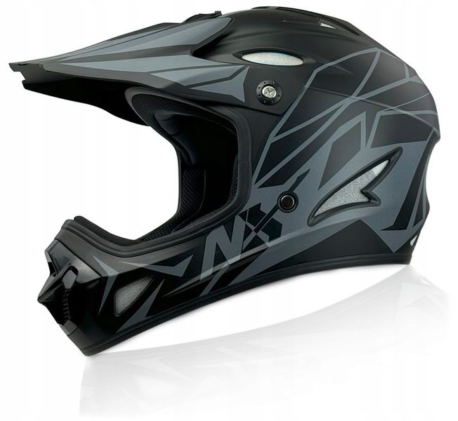 KASK ROWEROWY DOWNHILL NX EXTREME r.L | FREE RIDE|KASK ZJAZDOWY|900g LEKKI zdjęcie 1