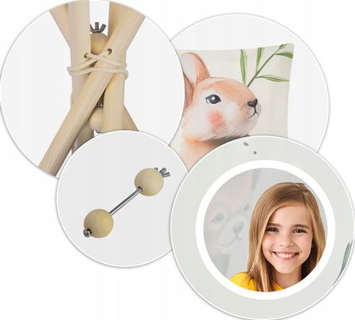 namiot tipi poliestrowy Króliczek MAŁPISZON na Arena.pl