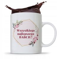 Kubek Babci Na Imieniny Wszystkiego Najlepszego Z Nadrukiem Ze Zdjęciem