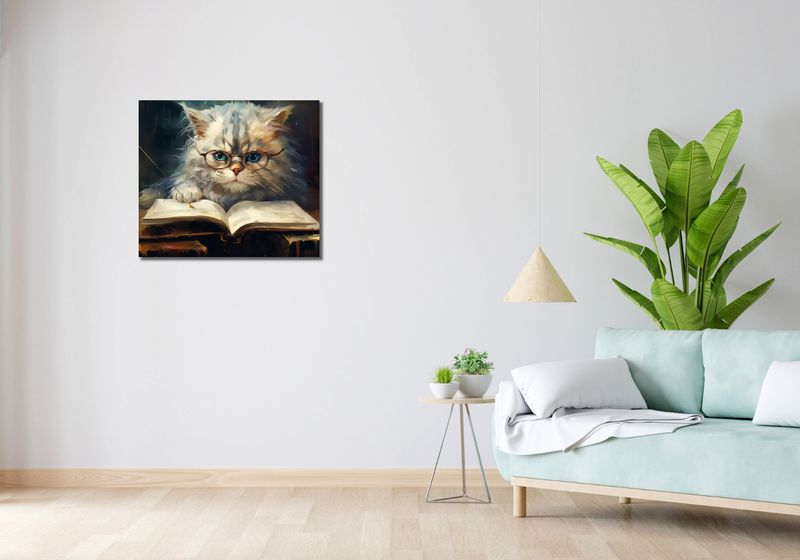 Obraz 70x60cm Ucz Się Ucz zdjęcie 2