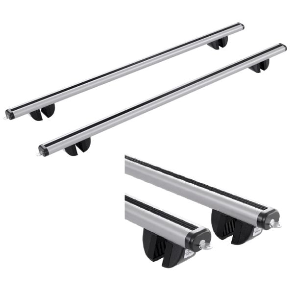 Bagażnik aluminiowy do MAZDA 6 mk II Kombi reling 5d (2008-2012r) zdjęcie 1