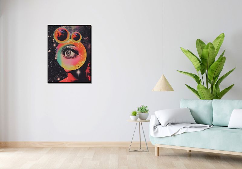 Plakat 60x80cm Oko w Kosmosie zdjęcie 4