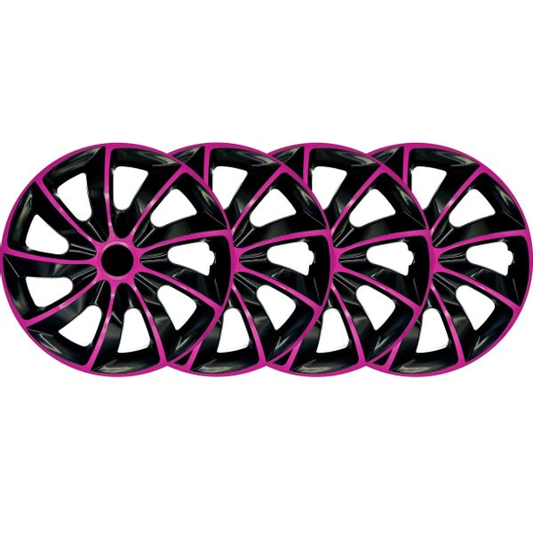 4x Kołpaki 14 NRM QUAD CZARNE TUNING zdjęcie 1