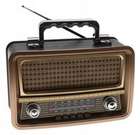 Radio PRZENOŚNE Kuchenne RETRO R20 FM Głośnik Bluetooth MP3 USB TF 254