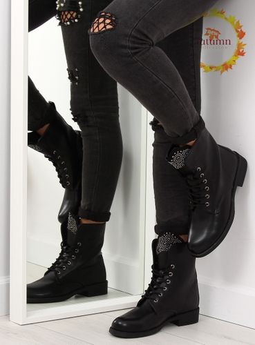 Botki workery czarne JW11 BLACK - 40 na Arena.pl