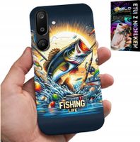 ETUI DO SAMSUNG GALAXY M16 5G - WZORY DLA WĘDKARZA, RYBY, DORSZ, ŁOSOŚ