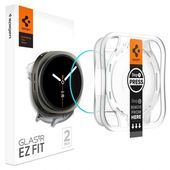Szkło Hartowane Spigen Glas.tr EZ Fit 2-Pack do Samsung Galaxy Watch 8 (44m
