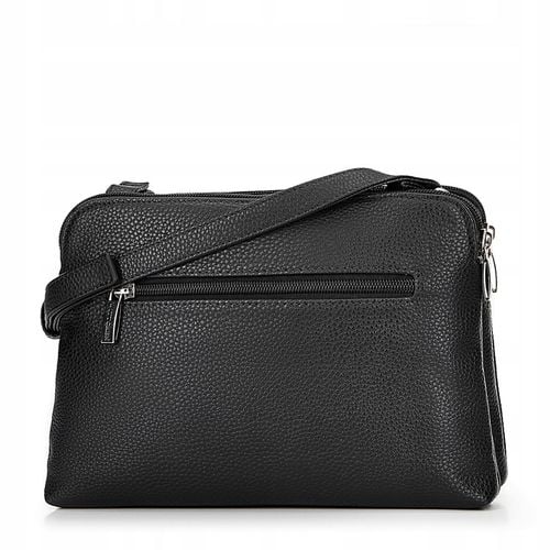WITTCHEN damska torebka crossbody czarno - srebrna na Arena.pl
