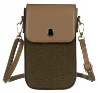 mała listonoszka damska ze skóry ekologicznej — peterson