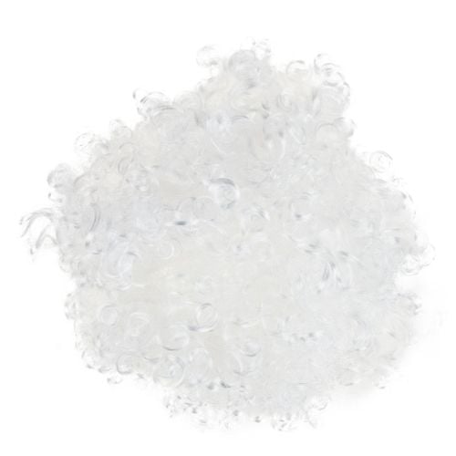 PERUKA AFRO DLA ŚWIĘTEGO MIKOŁAJA BIAŁA STRÓJ ANIOŁKA ANIOŁ PRZEBRANIE na Arena.pl