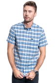 MĘSKA KOSZULA LEE LEE BUTTON DOWN SS SUMMER BLUE L886DGNJ M