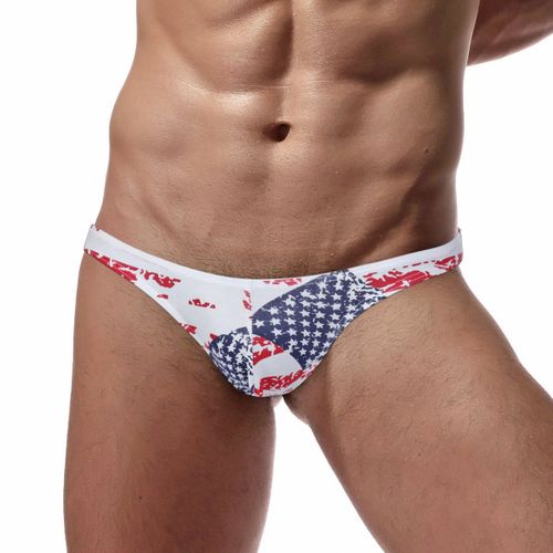 Stringi męskie GMW LITE Red Flag S na Arena.pl