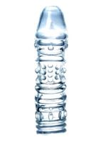 nakładka na penisa realistyczna z wypustkami 14cm