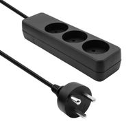 ProXtend Danish Power Strip 3-way 15M