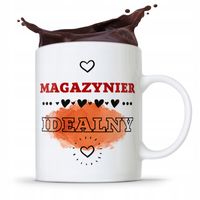 Kubek Prezent Dla Magazyniera Magazynier Idealny Z Nadrukiem Ze Zdjęciem