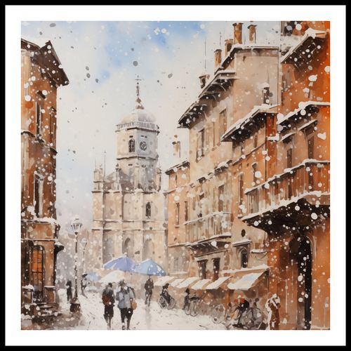 Plakat 60x60cm Urok Starych Miast na Arena.pl