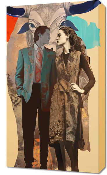 Obraz 40x70cm Dialog Kultur zdjęcie 1