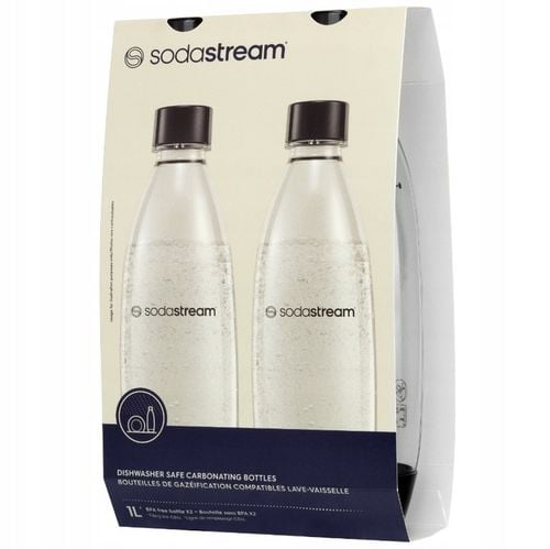 2x BUTLE BUTELKI SODA STREAM BUTELKA DO SATURATORA 1L DWUPAK DO na Arena.pl