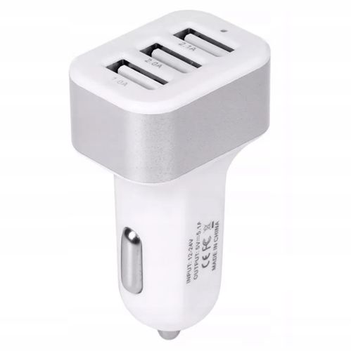 SZYBKA ŁADOWARKA SAMOCHODOWA 3xUSB 3.1A do auta na Arena.pl
