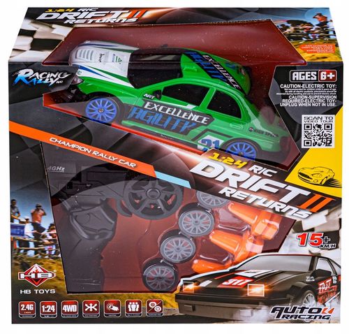 Wyścigowy Samochód Auto RC 4WD DRIFT 2,4 GHz SUBARU IMPREZA DRIFT + PAKIET na Arena.pl