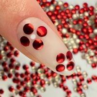 ShinePins gładkie ćwieki ozdoby do paznokci large NTN Premium Nr 8 5g