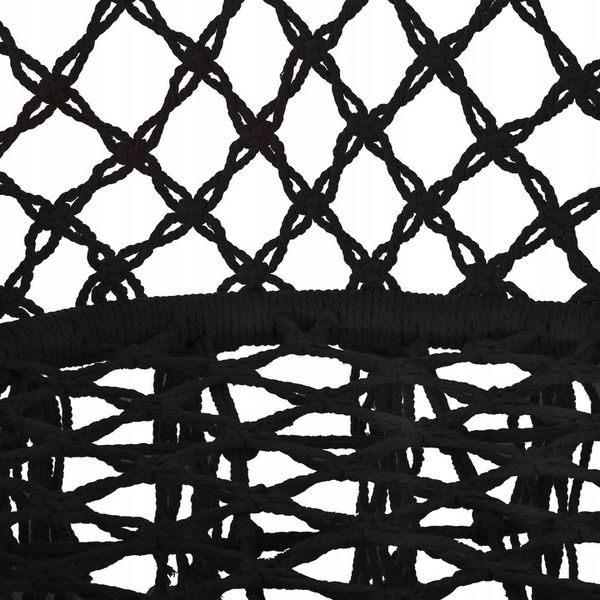 FOTEL WISZĄCY HUŚTAWKA OGRODOWA BOCIANIE GNIAZDO BOHO DO DOMU OGRODU 120CM zdjęcie 2