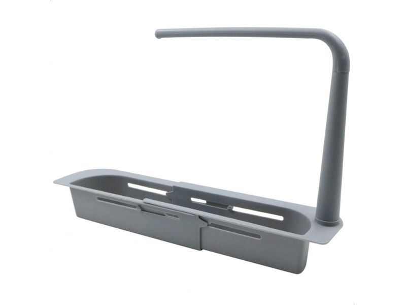 Organizer uchwyt na gąbke półka pojemnik do zlewu rozsuwany zdjęcie 3