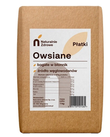 PŁATKI OWSIANE 1kg Naturalnie Zdrowe