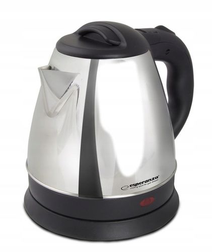 MAŁY CZAJNIK ELEKTRYCZNY BEZPRZEWODOWY 1L SREBRNY na Arena.pl