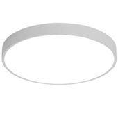 LAMPA SUFITOWA BIAŁY PLAFON LED 28W BARWA BIAŁA CIEPŁA 50CM DO KUCHNI BIURA