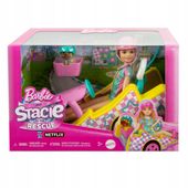 LALKA BARBIE GOKART POJAZD FILMOWY HRM08