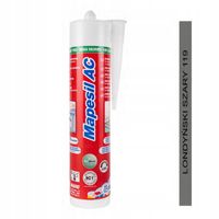 MAPEI Silikon Sanitarny Mapesil AC 119 LONDYŃSKI SZARY 310ml