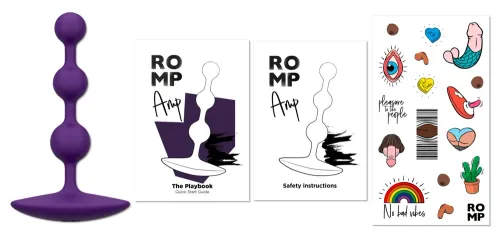 romp amp - koraliki silikonowe 3 rozmiary, elastyczne, 13,5 cm na Arena.pl
