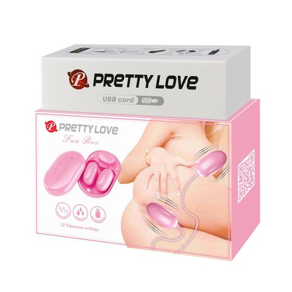 Pretty Love - Fun Box Pink, 12 Vibration Functions zdjęcie 10