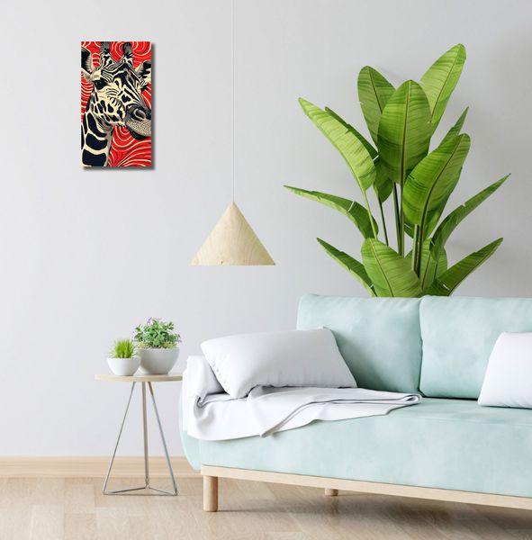 Obraz 20x40cm Wzrok Żyrafy zdjęcie 2