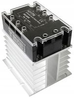 RADIATOR ALUMINIOWY DO PRZEKAŹNIK PÓŁPRZEWODNIKOWY 3 FAZOWYCH SSR DO 80A