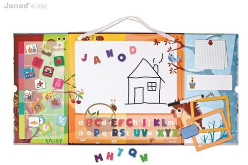 Tablica magnetyczna edukacyjna Triptik, Janod na Arena.pl