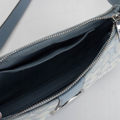 Coach Błękitna torebka z logo na Arena.pl