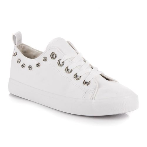 Ozdobne białe trampki r.37 na Arena.pl