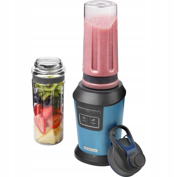 Blender kielichowy do smoothie 800W 0,6L niebieski tritan Sencor SBL 7172BL zdjęcie 2