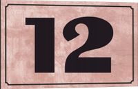 Tabliczka adresowa Numer domu Tablica adres posesji Metal ALUMINIUM 40x30