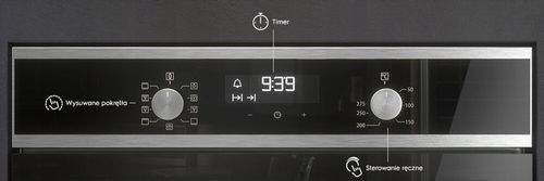 SREBRNY PIEKARNIK ELECTROLUX EOF3H40X TERMOOBIEG na Arena.pl