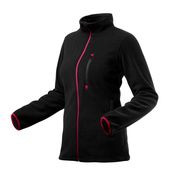 bluza polarowa damska czarna, rozmiar xl - t n80-500xl