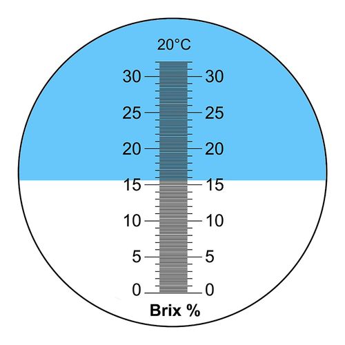 Refraktometr 0-32% Brix Cukromierz Balingometr ATC na Arena.pl