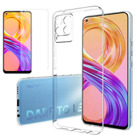 Etui silikonowe 2mm do REALME 8 / 8 PRO obudowa + folia ochronna na ekran