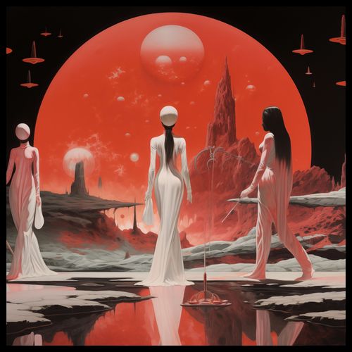 Plakat 80x80cm Wędrowcy z Innego Świata na Arena.pl