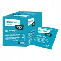 Demoxoft Plus Clean 20szt. chusteczki do powiek